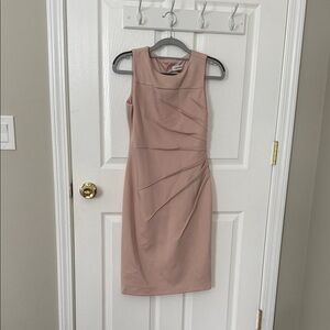 Calvin Klein Dusty Pink Midi Dress